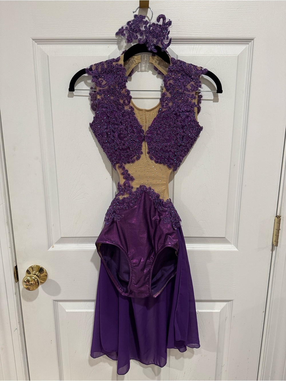 Glamour Costumes adult small beautiful purple lyrical costume